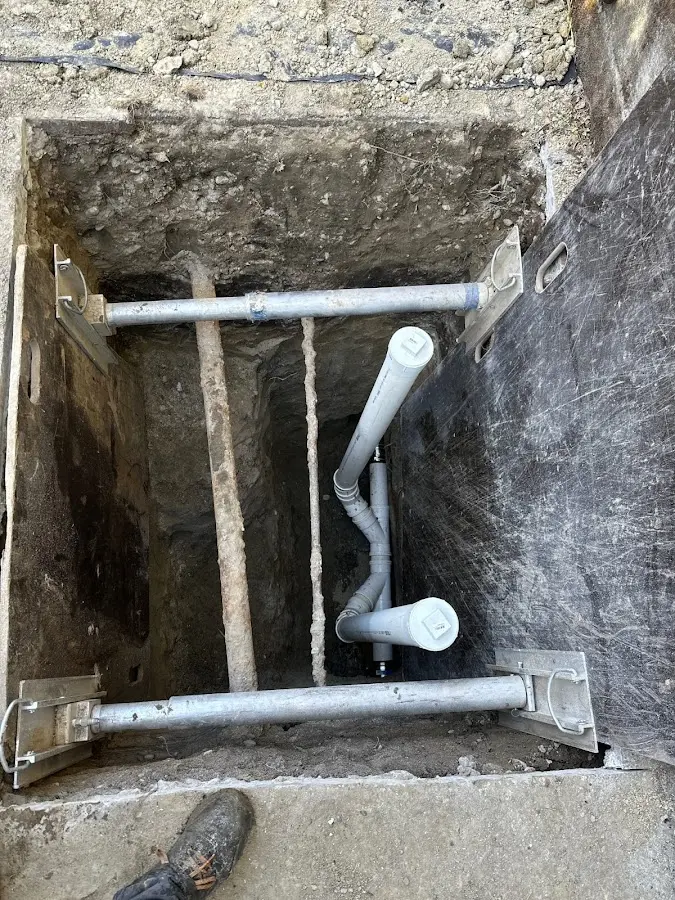 Experienced plumber completing Gas Line Repair work in Watervliet